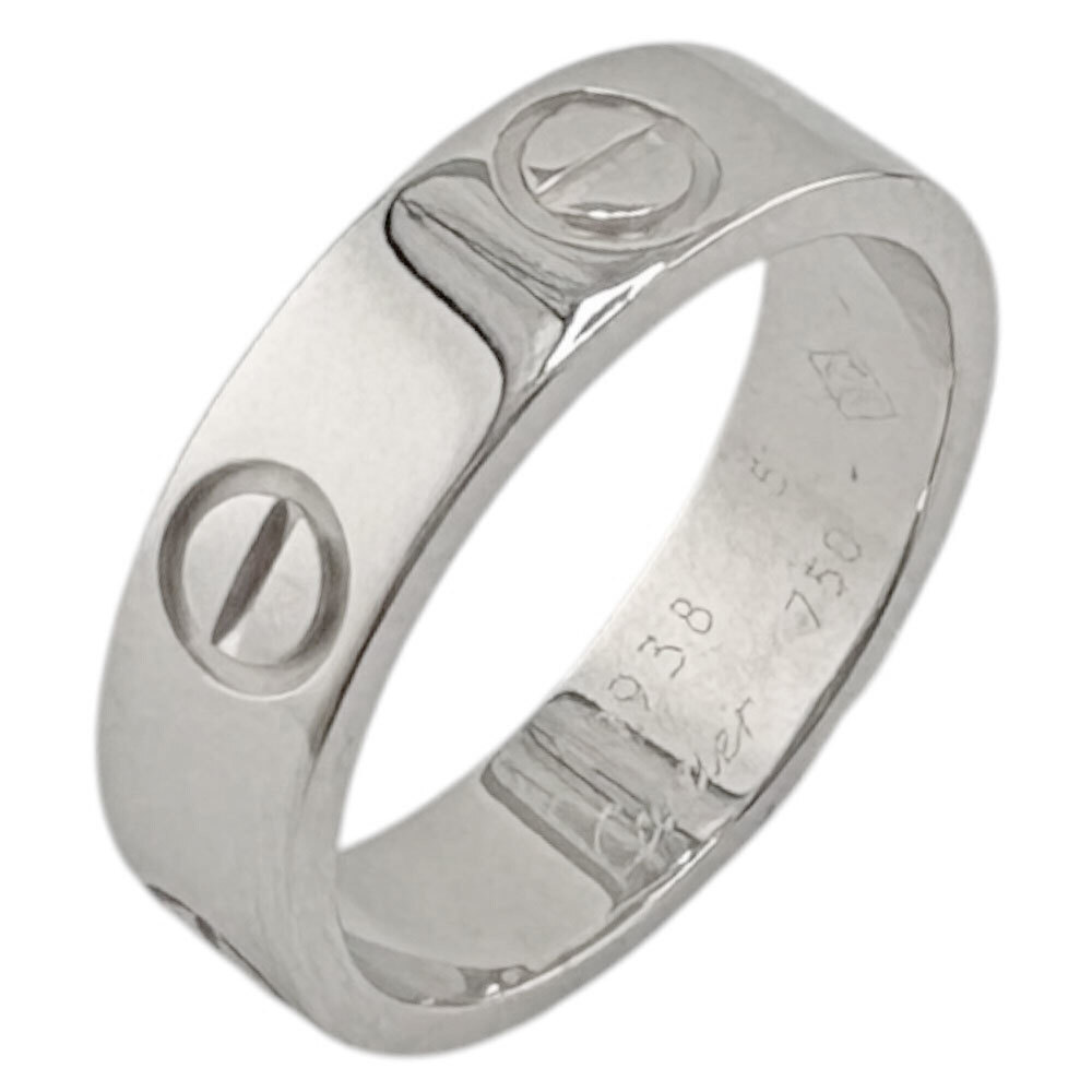 CARTIER 18k Silver Love Ring